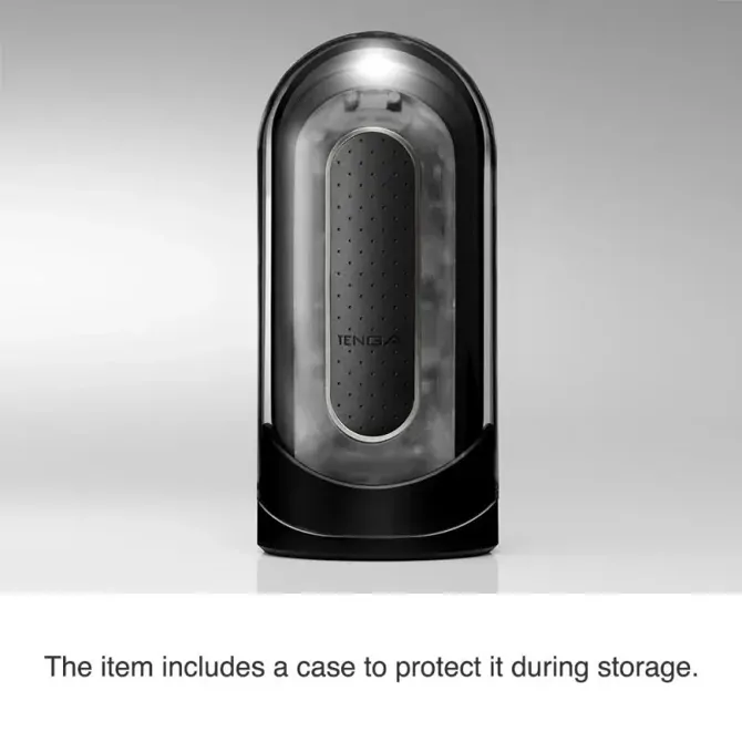 Vibracijski masturbator Tenga Flip Zero, USB-polnjenje, 17,5 cm, črn 4