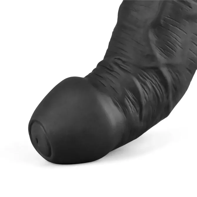 Vibracijski penis Lovetoy Real Softee Black, 22 cm 3