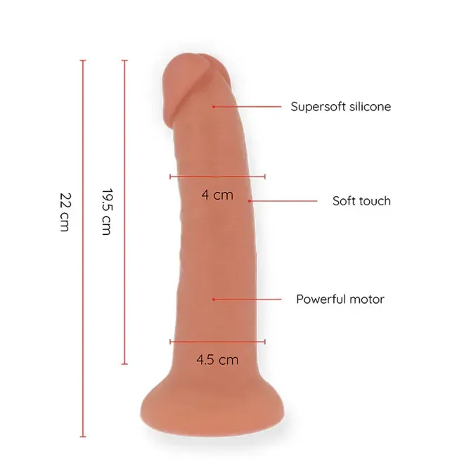 Vibracijski penis Oninder Bogotá Cyber, velikost L 4