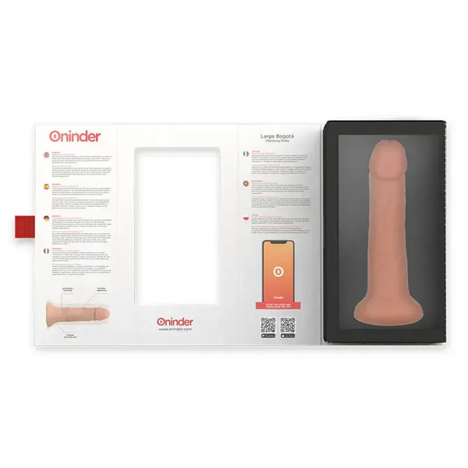 Vibracijski penis Oninder Bogotá Cyber, velikost L 6