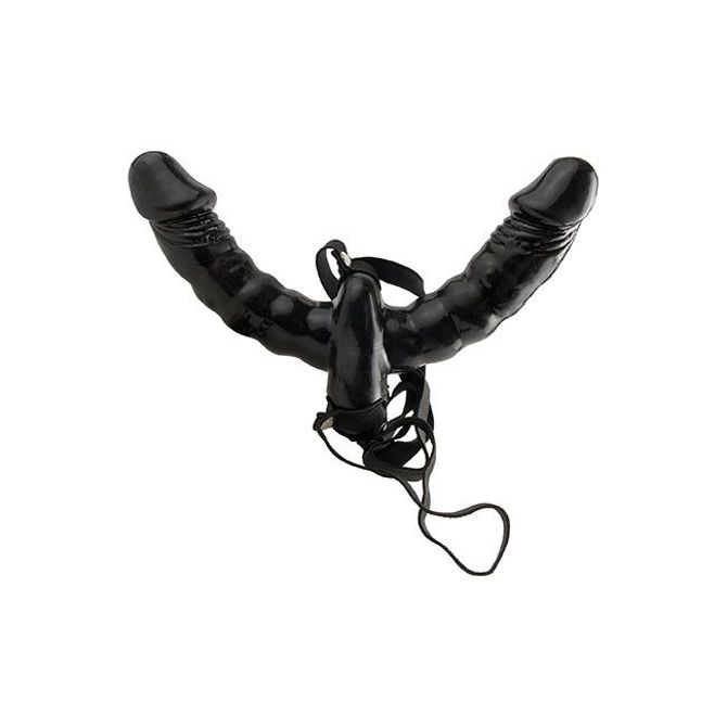 Vibracijski Strap On Double Delight 4
