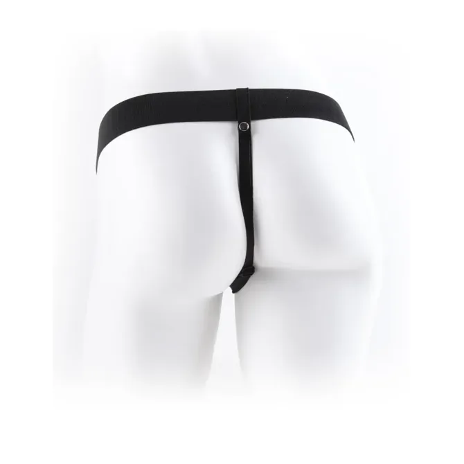 Vibracijski strap-on FF Unisex Hollow with Balls Light, 18 cm 4
