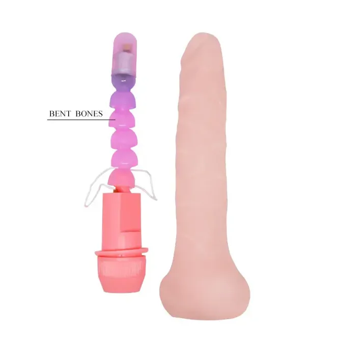 Vibrator Baile Flexi Sensual Spine Flesh 4