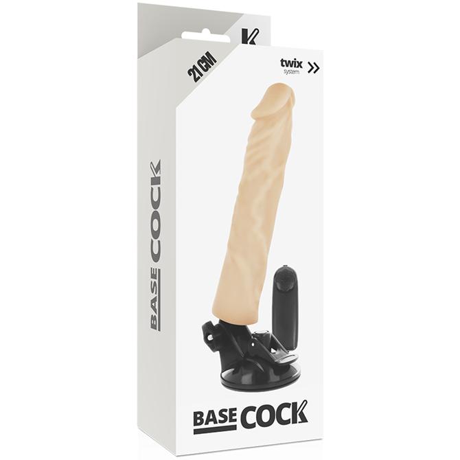 VIBRATOR BaseCock Realistic Remote Control FL 21,0 cm 5