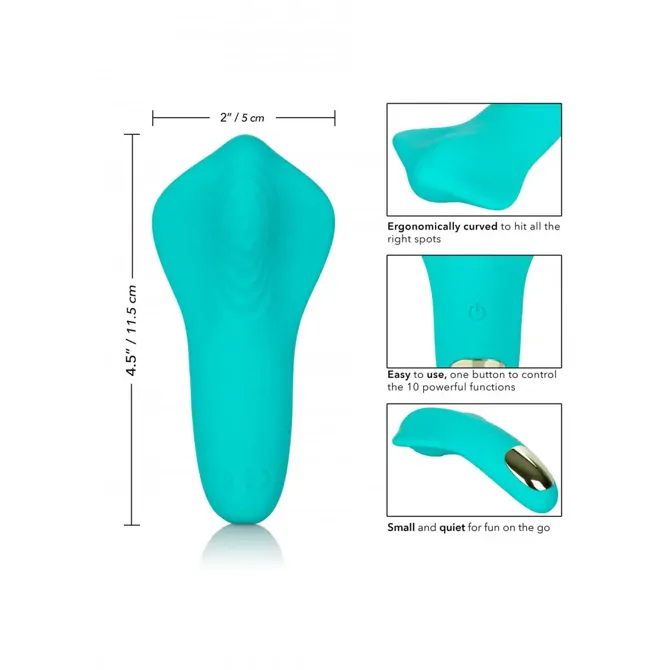 Vibrator Calexotics Slay Pleaser, USB-polnjenje, moder 3