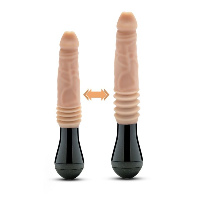 Vibrator Dr. Skin Silicone Dr. Knight Thrusting 6