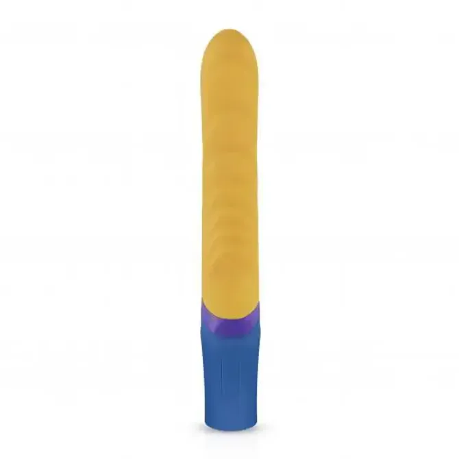 Vibrator za G-točko PMV20 Tone, 23 cm, USB-polnjenje, modro-rumen 5