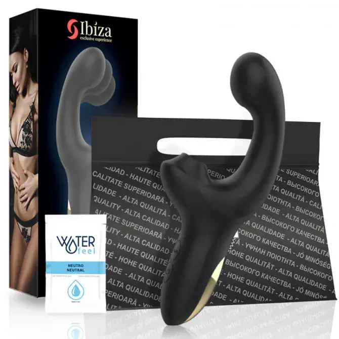 VIBRATOR Ibiza Fingering & Pulsing Black 2