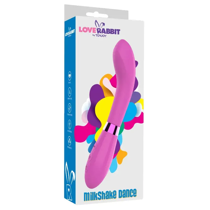 Vibrator Love Rabbit Milkshake Dance, roza 2