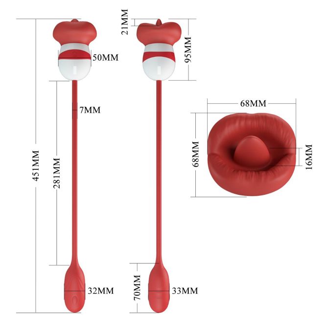 Vibrator Pretty Love Aliyah 6