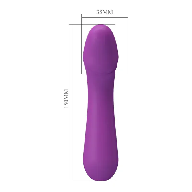 Vibrator Pretty Love Cetus,vijoličen 6