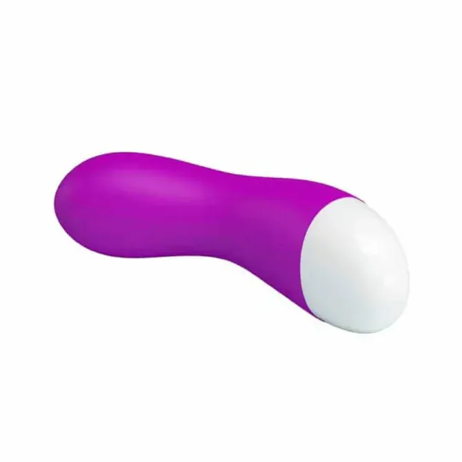 Vibrator Pretty Love Ian, 12,5 cm, USB-polnjenje, vijoličen 2
