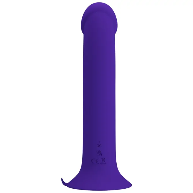 Vibrator Pretty Love Murray Youth, 20 cm (7.87), 12 vibracijskih načinov, sesalno dno, USB polnjenje 5
