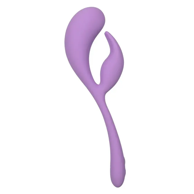 VIBRATOR RABBIT Calexotics Elle Dual Flicker Purple 5
