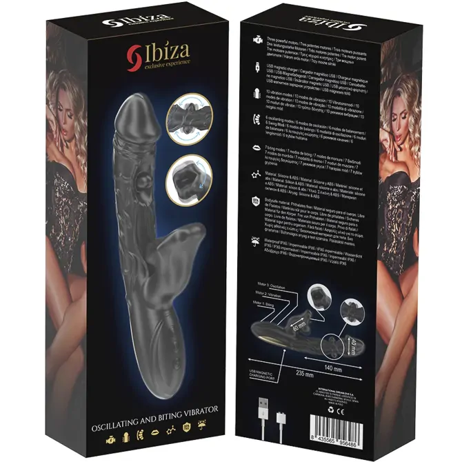 Vibrator Rabbit Ibiza Biting And Rotation Effect 6