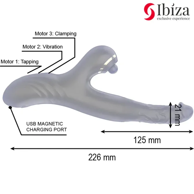 Vibrator Rabbit Ibiza Two Dragons 5