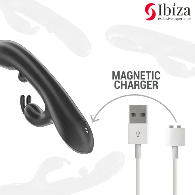 Vibrator Rabbit Ibiza With Massaging Rolling Pearl 5