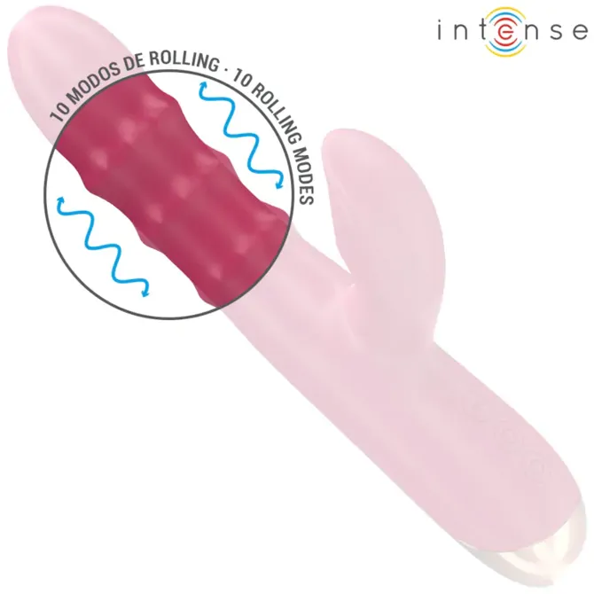 Rabbit vibrator Intense Chloe 3 In 1, rdeč 4
