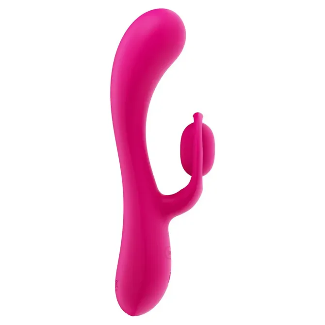 Vibrator Rabbit Lovetoy L'Allure Orbit,  dvojna stimulacija, vodoodporen, 19,5 cm, roza barve 3