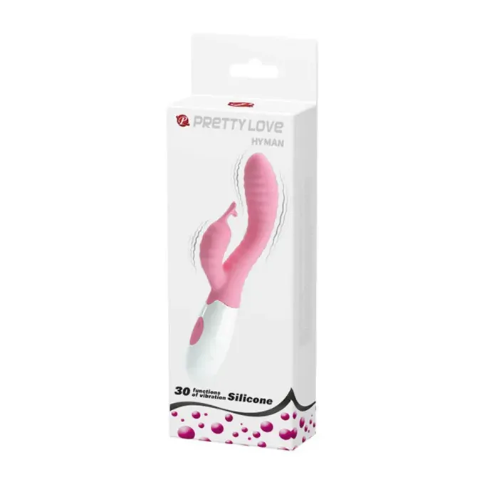 VIBRATOR RABBIT Pretty Love Hyman Pink 2