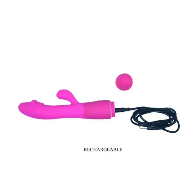 Vibrator Rabbit Pretty Love Snappy, roza 5