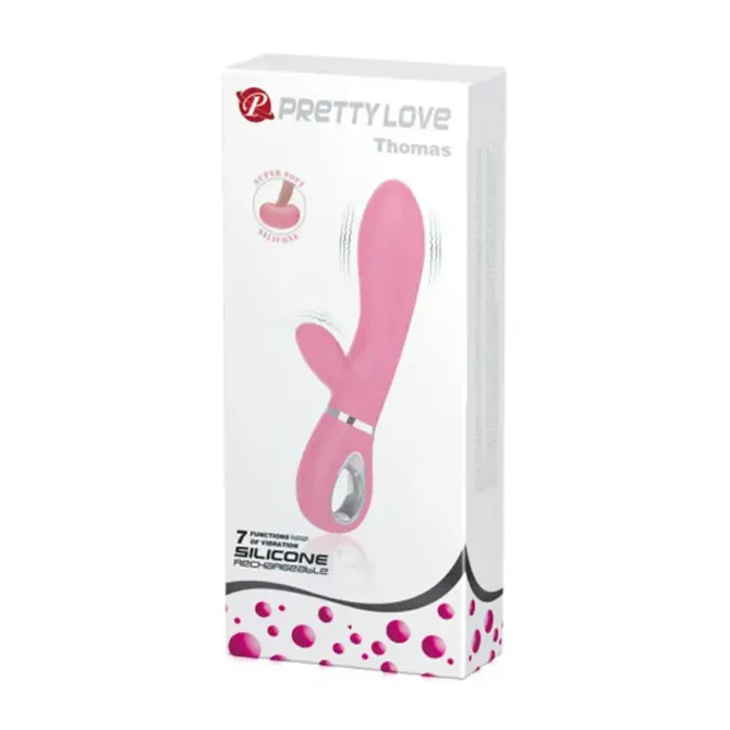 VIBRATOR RABBIT Pretty Love Thomas Pink 2