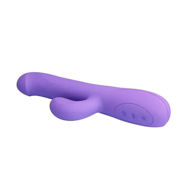 Rabbit vibrator Pretty Love Truman, USB-polnjenje, vijoličen 2