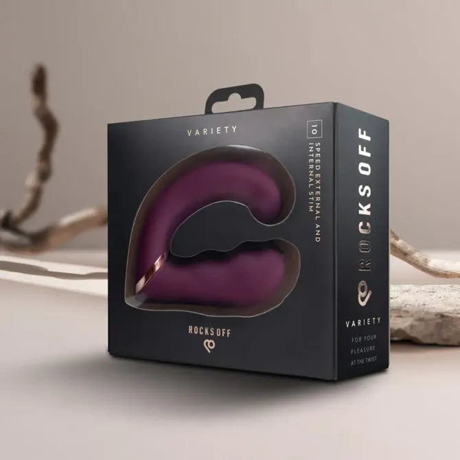 Vibrator Rocks-Off Variety Claret 3
