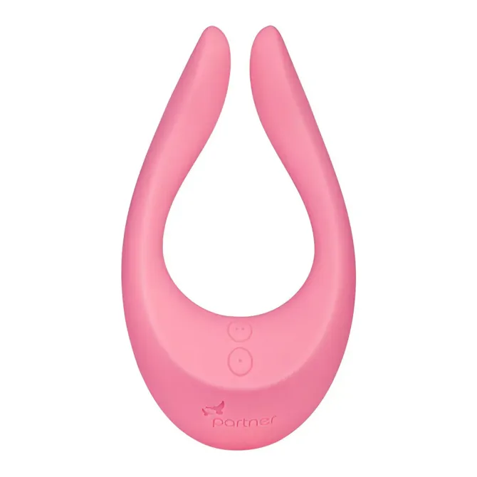 Vibrator za pare Satisfyer Endless Joy, 13,7 cm, USB-polnjenje, roza 2