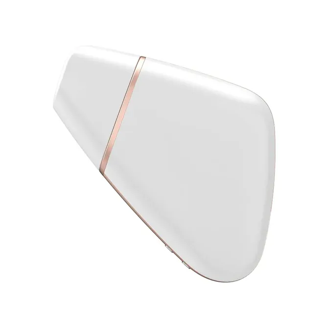Klitoralni stimulator Satisfyer Love Triangle App White, aplikacija, USB-napajanje, bel 4