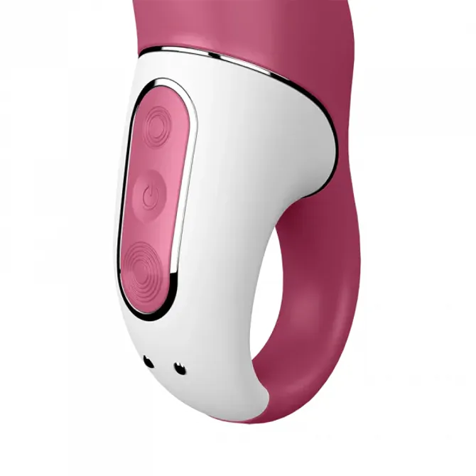 Vibrator Satisfyer Vibes Petting Hippo, 22,9 cm, USB-polnjenje, roza 4