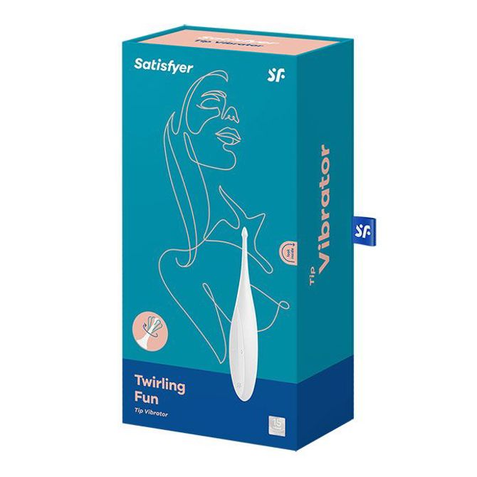 Vibrator Satisfyer Twirling Fun, USB-polnjenje, bel 5