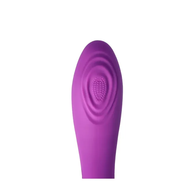 Vibrator Virgite With Tapping Function V8, vijoličen 5