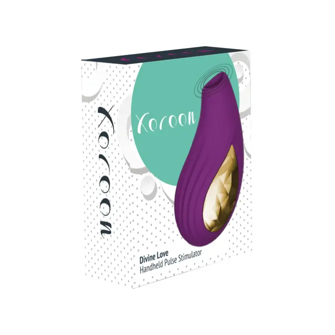 VIBRATOR Xocoon Divine Love Stimulator Purple 2