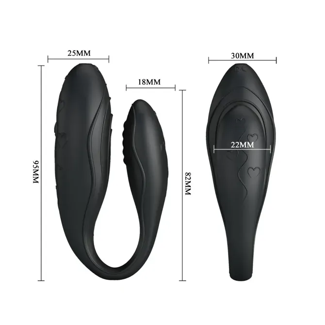 Vibrator za pare Pretty Love Indulgence Plus 6
