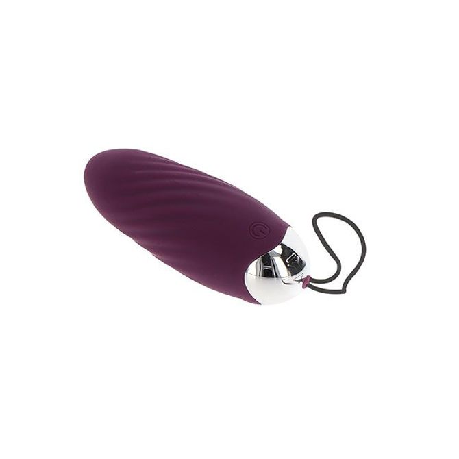 Vibracijski jajček Toy Joy Knock Knock Eggstavagant, USB-polnjenje, vijoličen 3