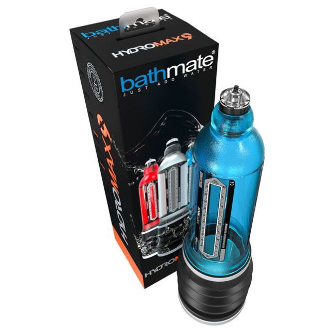 Vodna erekcijska črpalka Bathmate Hydromax 9 - modra 3