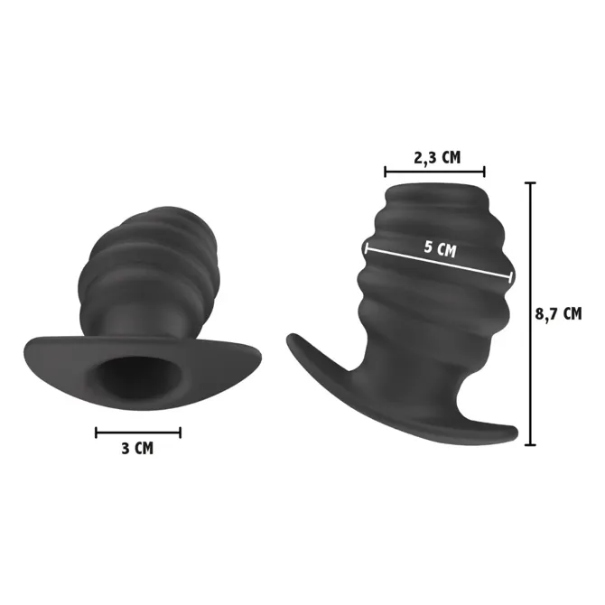 Votel analni čep Hidden Desire Black, velikost L 3