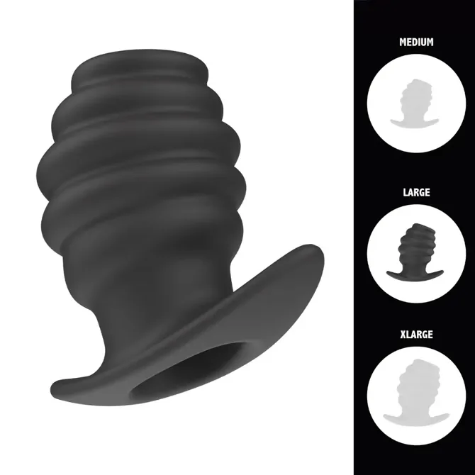 Votel analni čep Hidden Desire Black, velikost L 5