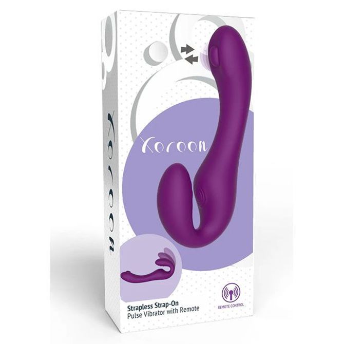 Vrhunski pulzirajoči Strap-On vibrator 2