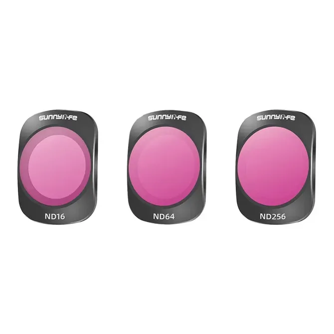 3 filtri ND16+ND64+ND256 Sunnylife za Pocket 3
