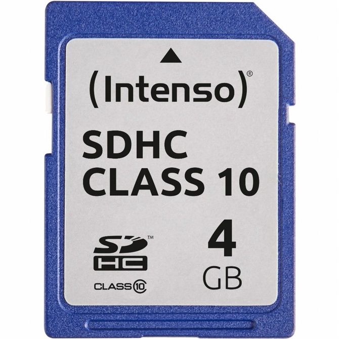 SD kartica Intenso SDHC, 4 GB, 20 MB/s