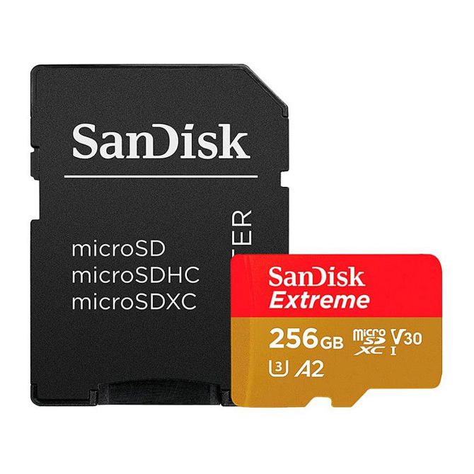 Kartica SanDisk  EXTREME PLUS MICROXC 256GB+SD