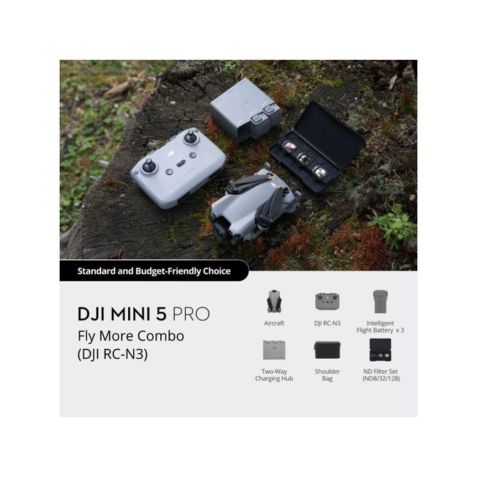 DJI Mini 5 Pro Fly More Combo (DJI RC-N3)
