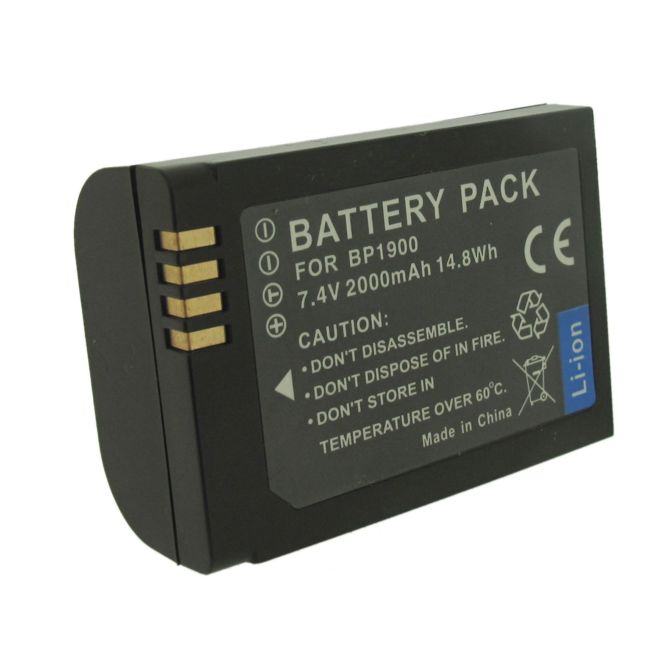 Premium Baterija za Samsung NX1 NX-1 ED-BP-1900 BP-1900