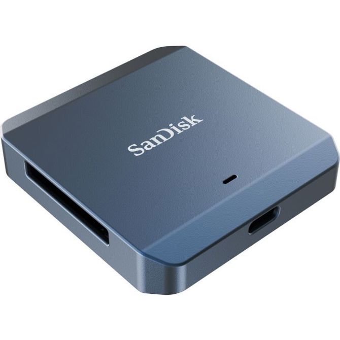 Čitalec spominskih kartic SanDisk PRO-CINEMA SDDR-F941 USB-C 3.2 Gen 2x2, CFexpress Type B, magnetna pritrditev, ProRes 4K snemanje