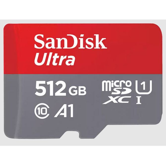 Spominska kartica SANDISK Ultra microSDXC 512GB UHS-I FHD (SDSQUAC-512G-GN6MA)