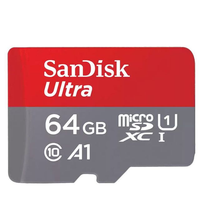 Spominska kartica SANDISK Ultra microSDXC 64GB UHS-I FHD (SDSQUAB-064G-GN6MA)