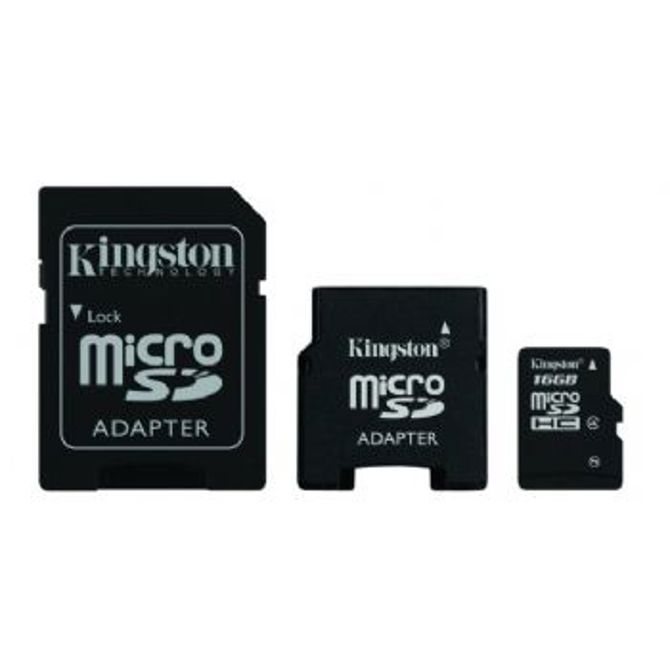 SDHC Kingston. Micro 16GB C4 (SDC4/16GB-2ADP)
