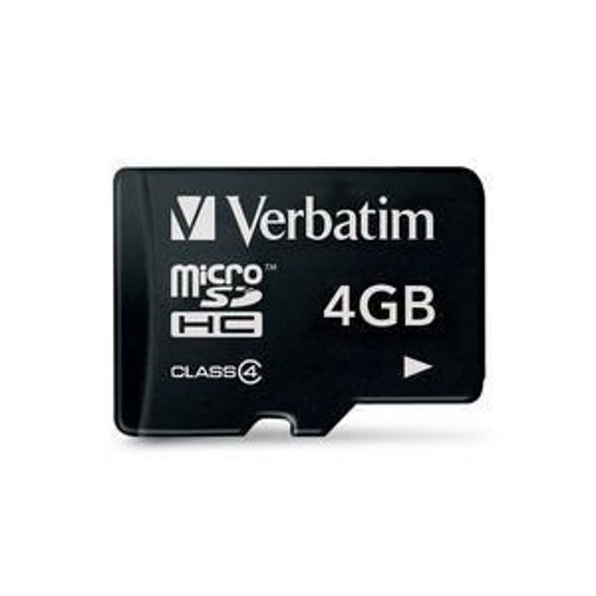SDHC Verbatim Micro 4GB C4 (44002)